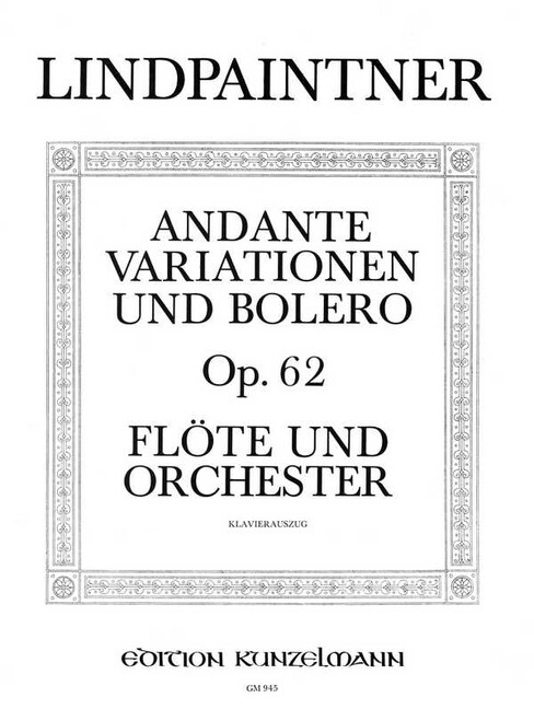 Andante, Variationen und Bolero op.62