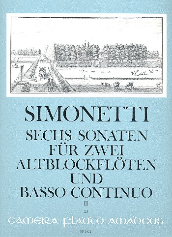 6 Sonaten op.2 Band 2 (Nr.4-6)
