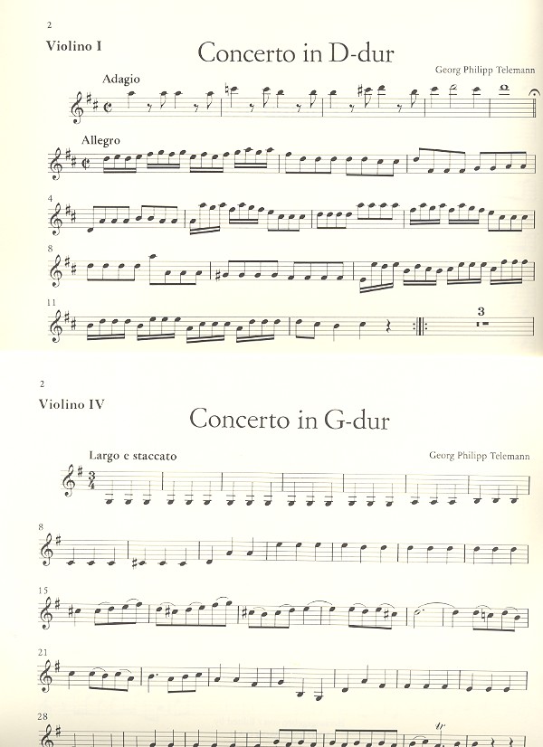 2 Concerti und Sonata