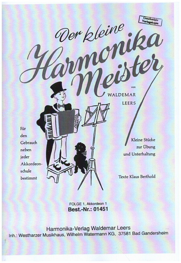 Der kleine Harmonikameister Band 1