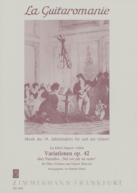 Variationen über Paisiellos 'Nel cor piu mi sento' op.42