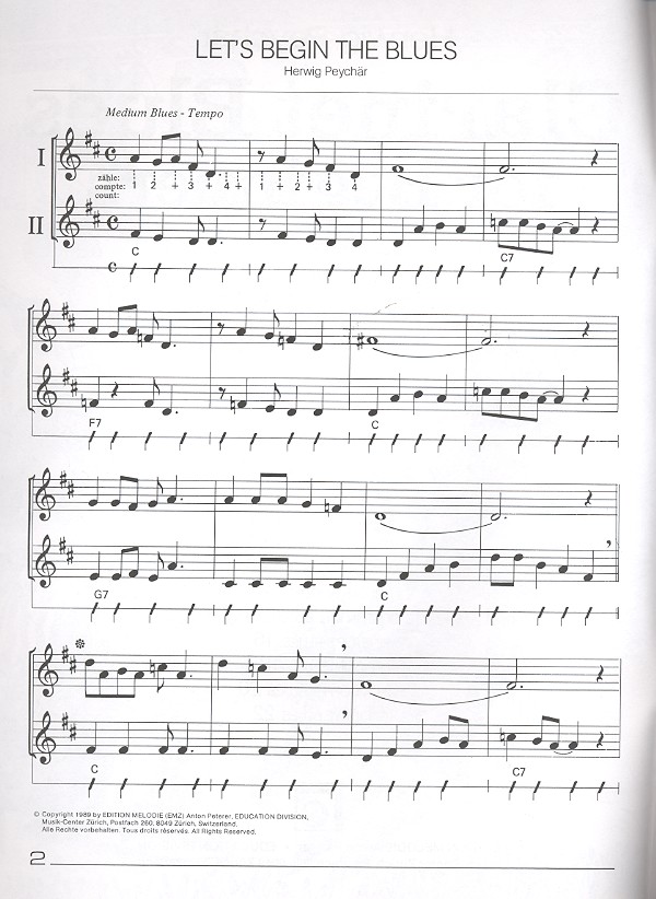 Clarinet Blues for Beginners