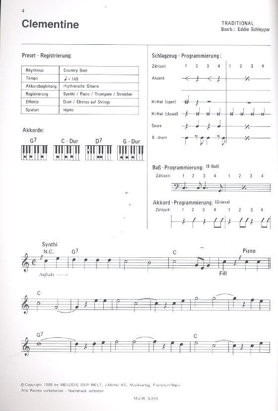 Magic Keyboard: Country Western Band 1