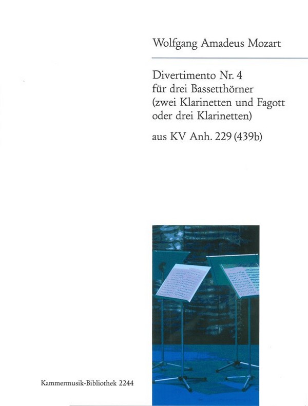 5 Divertimenti kVAnh.229 - Divertimento Nr.4