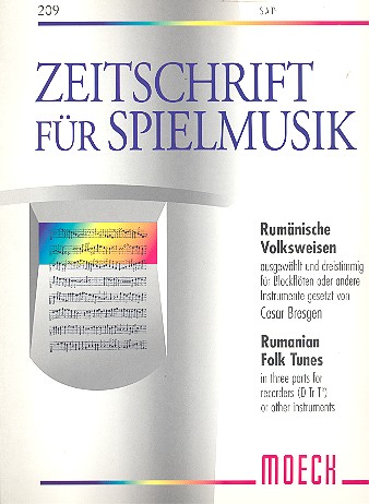 Rumänische Volksweisen ausge-