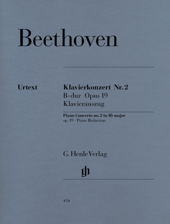 Konzert B-Dur Nr.2 op.19 für Klavier und Orchester