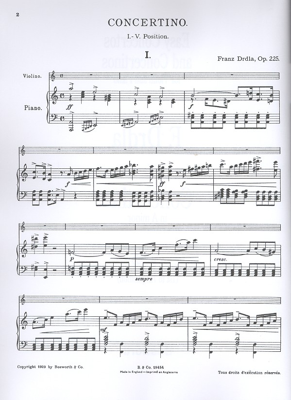 Konzert a-Moll op.225