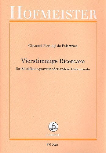 Vierstimmige Ricercare