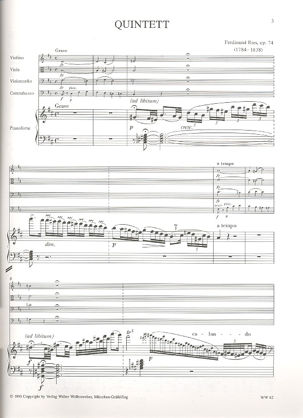 Quintett h-Moll op.74