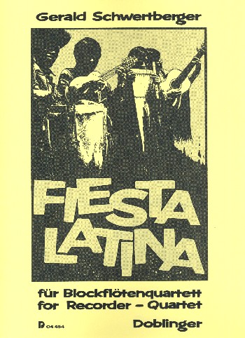 Fiesta latina für 4 Blockfllöten