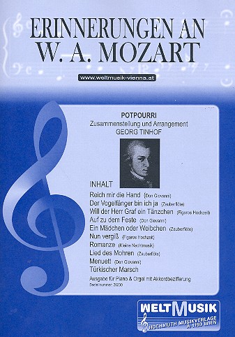 Erinnerungen an W.A. Mozart