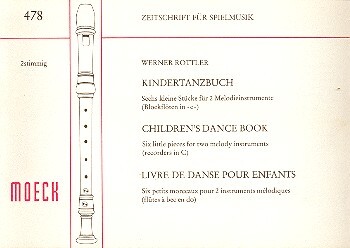 Kindertanzbuch 6 kleine Stücke