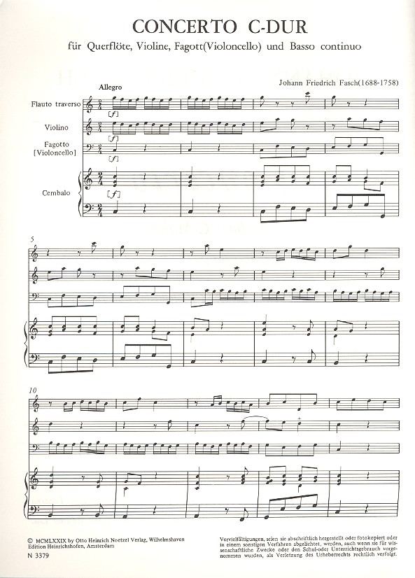 Concerto C-Dur 