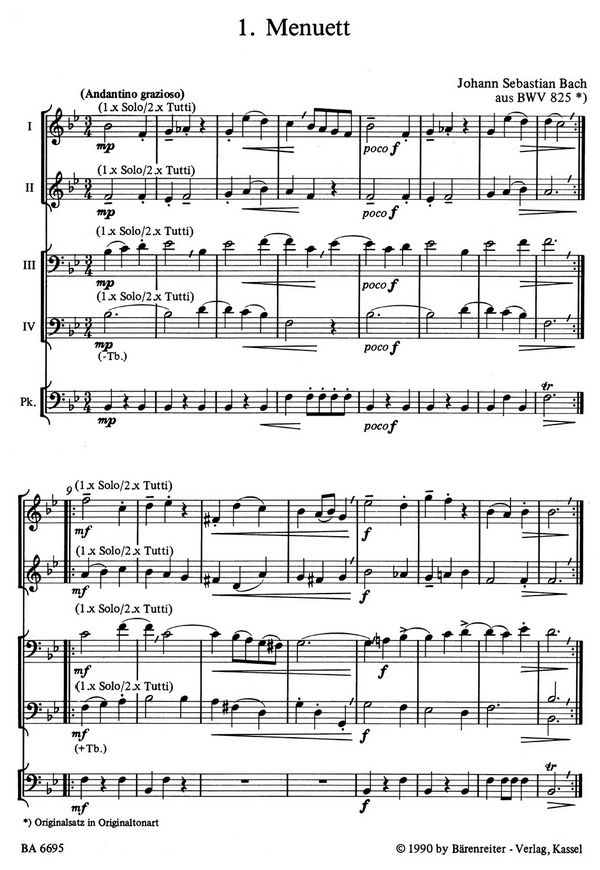 Suiten, Märsche und Lieder 