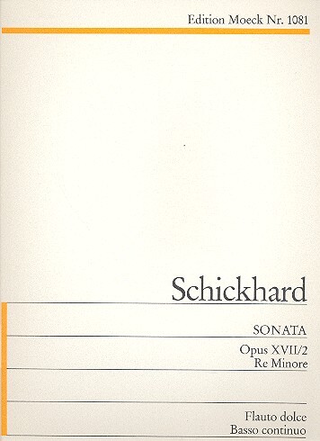 Sonate d-Moll op.17,2  für