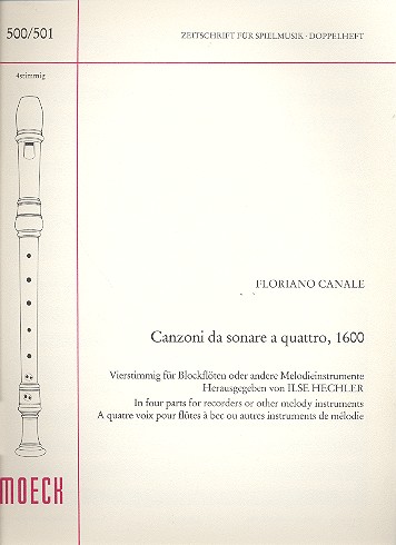 Canzoni da sonare a quattro (1600)