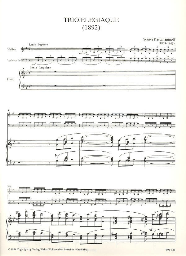 Trio g-Moll Nr.1