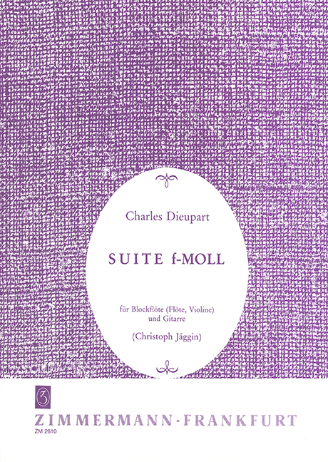 Suite f-Moll für Blockflöte und