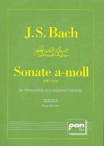 Sonate a-Moll BWV1020