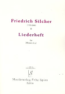 Liederheft für Männerchor