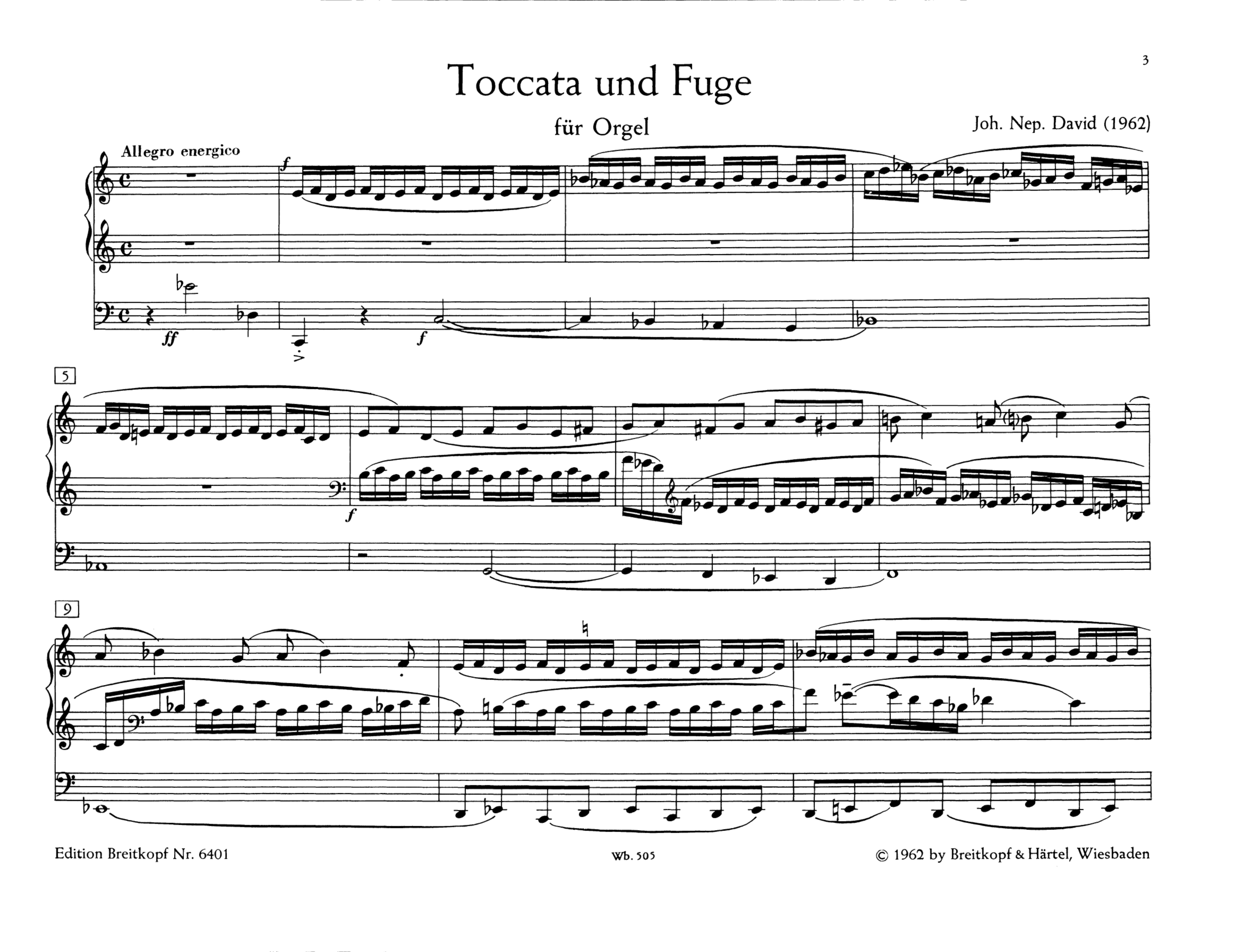 Toccata und Fuge