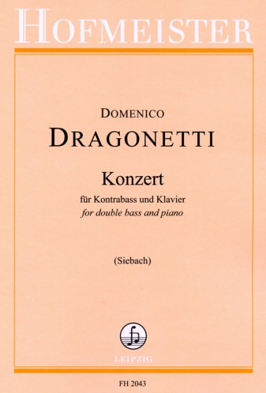 Konzert A-Dur für Kontrabaß