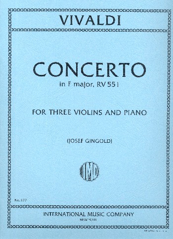 Concerto F Major op.23,1
