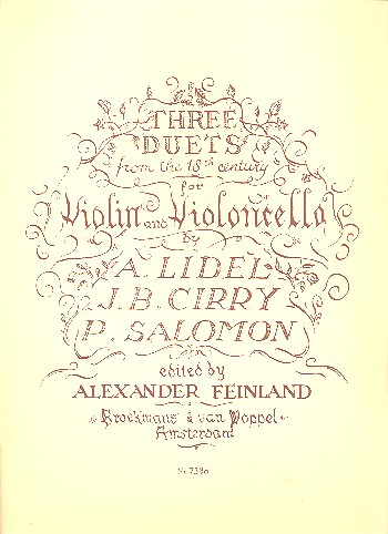 3 Duets from the 18th Century