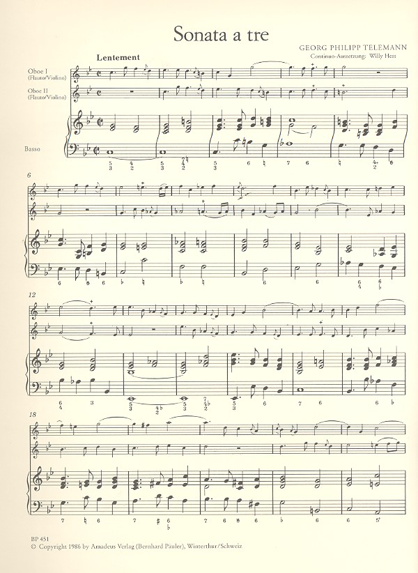 Triosonate c-Moll Nr.28