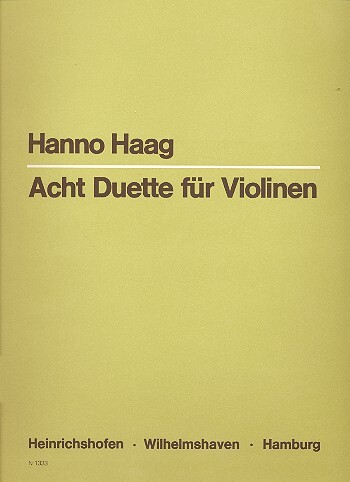 8 Duette für 2 Violinen