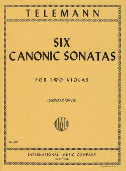 6 canonic Sonatas