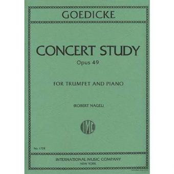 Concert Study op.49 for trumpet in C