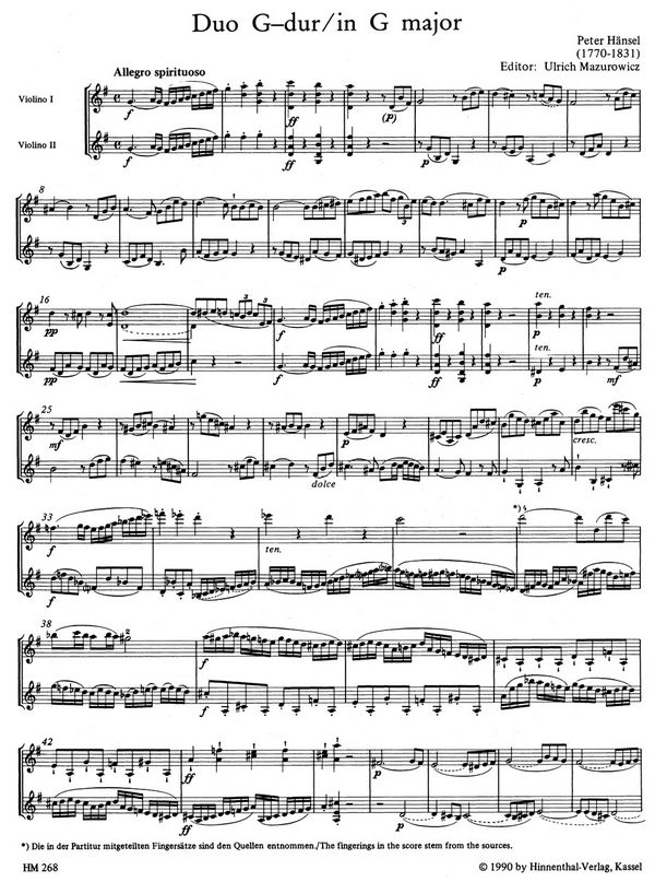 3 Violinduette der Wiener Klassik