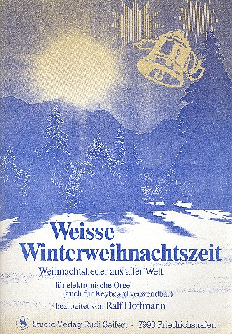 Weiße Winterweihnachtszeit