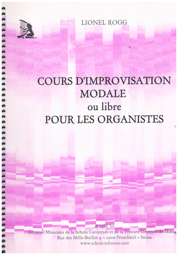 Cours d'improvisation modale ou libre pour les organistes