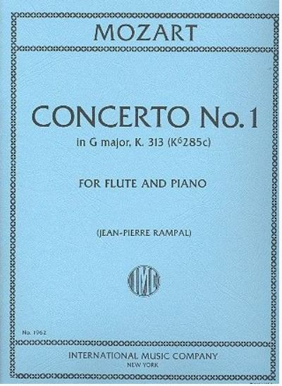 Concerto G major KV313 no.1