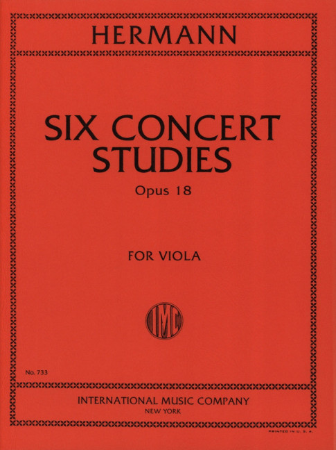 6 Concert Studies op.18