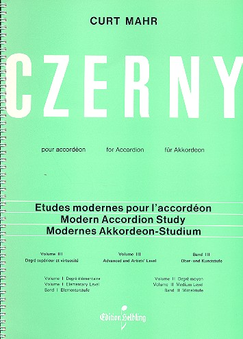 Czerny Band 3 für Akkordeon