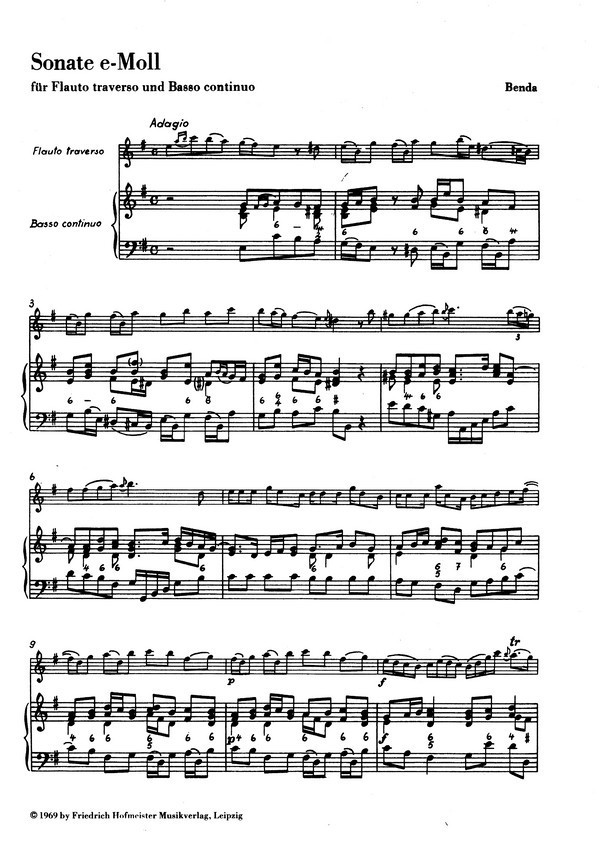 Sonate e-moll