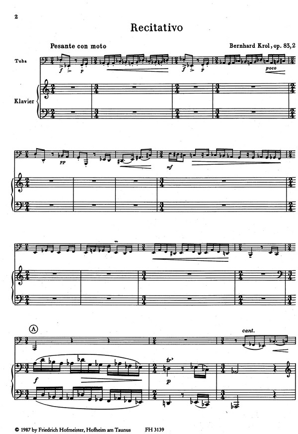Rezitativ und Burla op.83,2