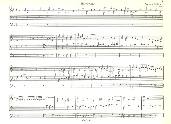 Altitalienische Orgelmusik