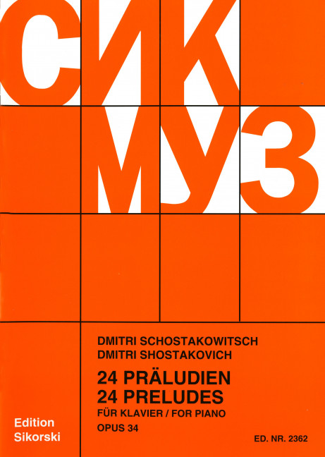 24 Präludien op.34