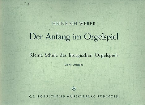 Der Anfang im Orgelspiel