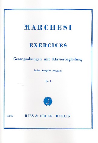 Exercises op.1 