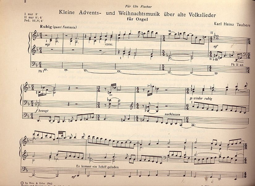 Kleine Advents- und Weihnachtsmusik