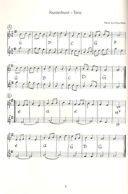Das Kunterbuch Liederbuch