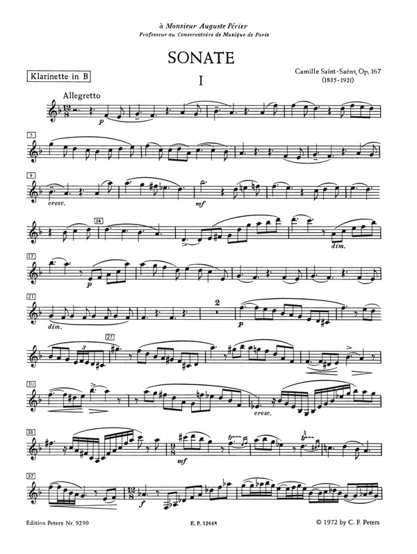 Sonate Es-Dur op.167