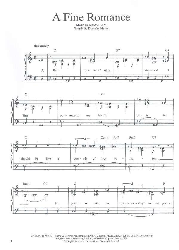 It's easy to play Jerome Kern: