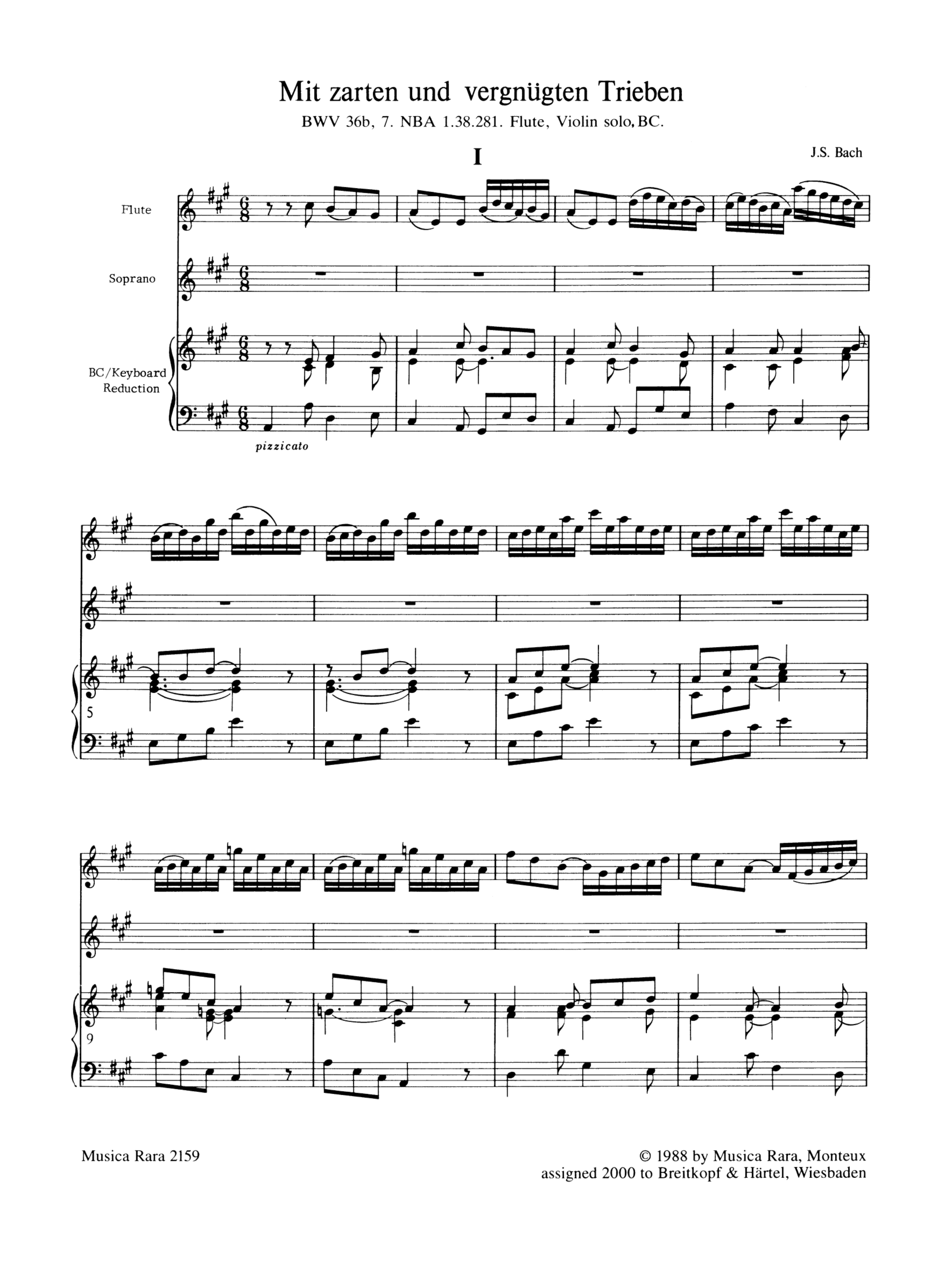 Complete Arias and Sinfonias from the Cantatas, Masses and Oratorios v