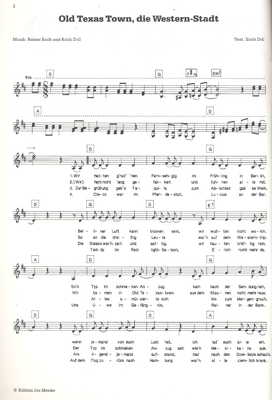 Truck Stop: Songbook